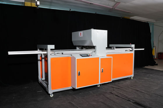 Μηχανή κατασκευής φίλτρων αέρα HVAC 1.8KW με κινητήρα πίεσης πετρελαίου