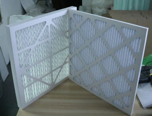 Commerical G3 G4 Merv 8 φίλτρο αέρα Hepa για HVAC, πτυχωμένο φίλτρο επιτροπής