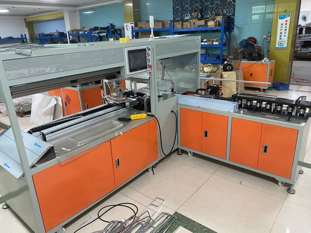 T14 T17 αυτόματος κάμπτοντας εξοπλισμός 220V 5.5KW πλαισίων φίλτρων εσωτερικός