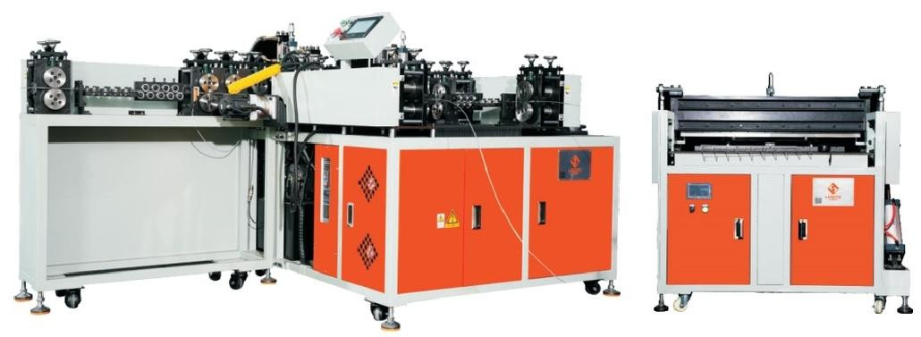 Αυτόματη κοπή κάμψη HVAC φίλτρο αέρα κατασκευής μηχανή ακρίβεια για εξορθολογισμένη κατασκευή