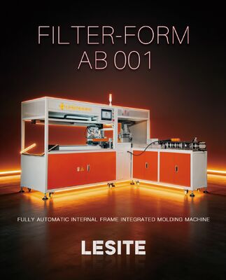 5.5KW 220V Μεγάλη παραγωγική ικανότητα Φιλτράριος τσέπης Εσωτερική μηχανή σχηματισμού πλαισίου για αυτόματο σχηματισμό εσωτερικού πλαισίου